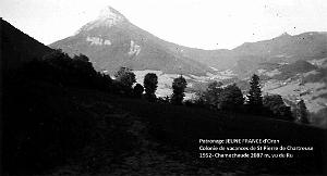 COLO JEUNE FRANCE 1952 Chamechaude, 2087m, vu du Ru